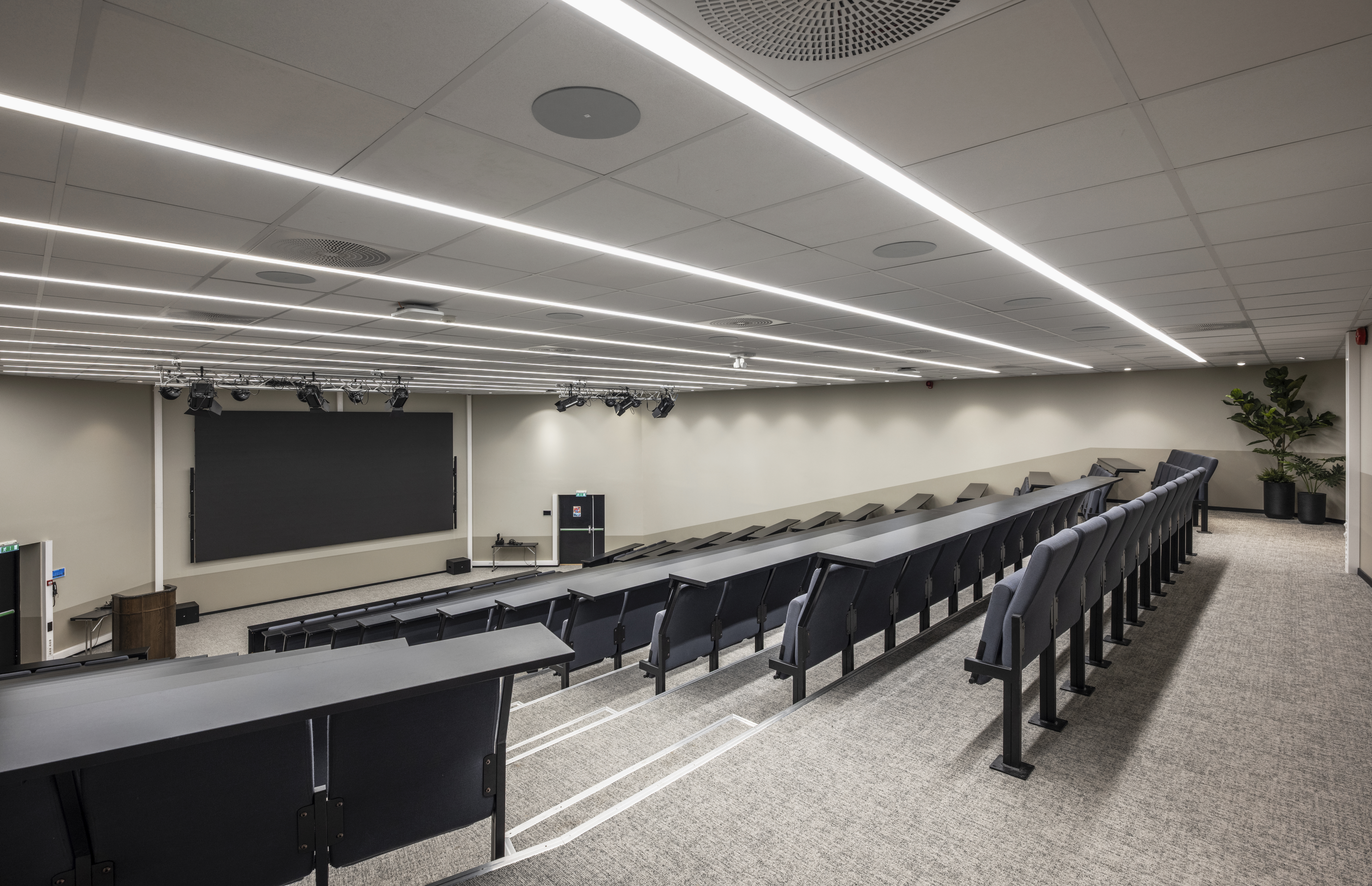 Konferanselokale med plass til 250 personer