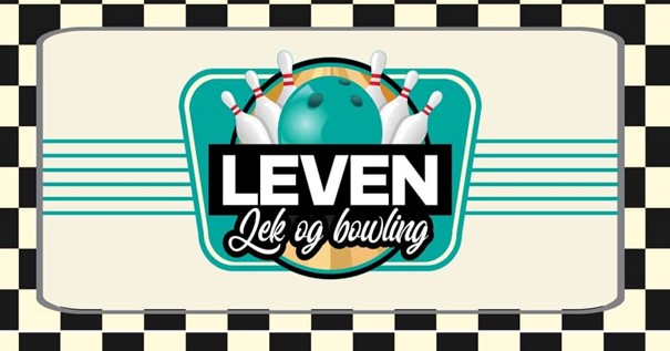 Leven lek og bowling banner