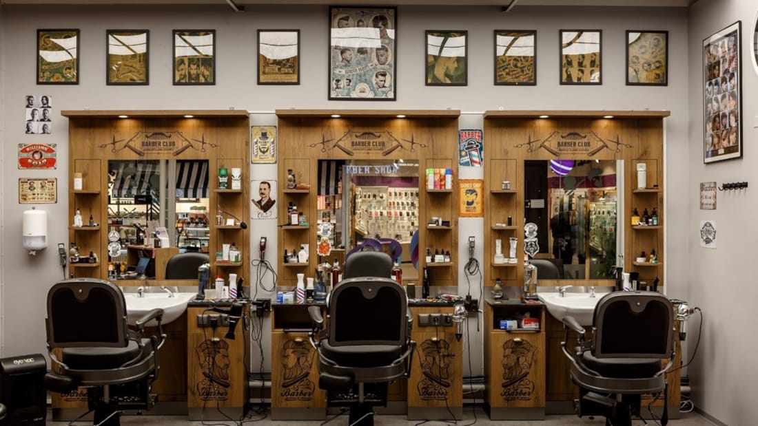Bilde av en barbershop