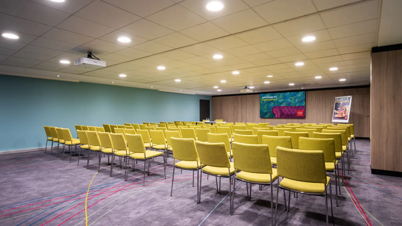 Konferanselokale med plass til 90 personer