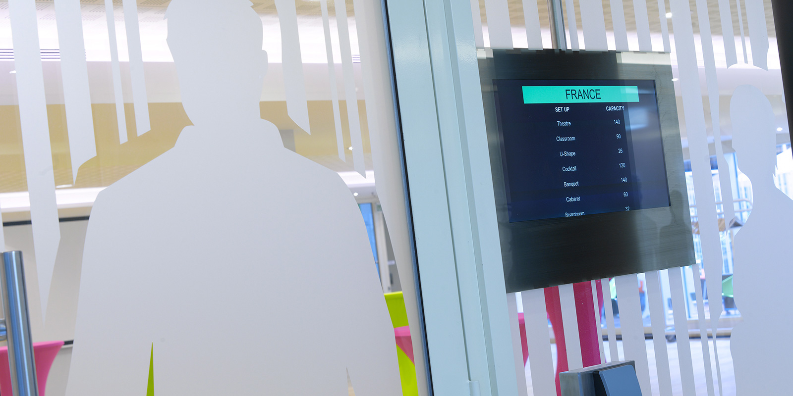 Inngang til konferanserom France på Thon Hotel EU