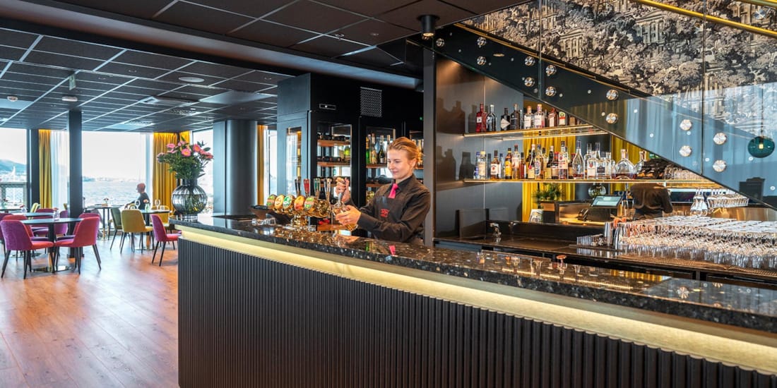 Bar på Thon Hotel Ålesund