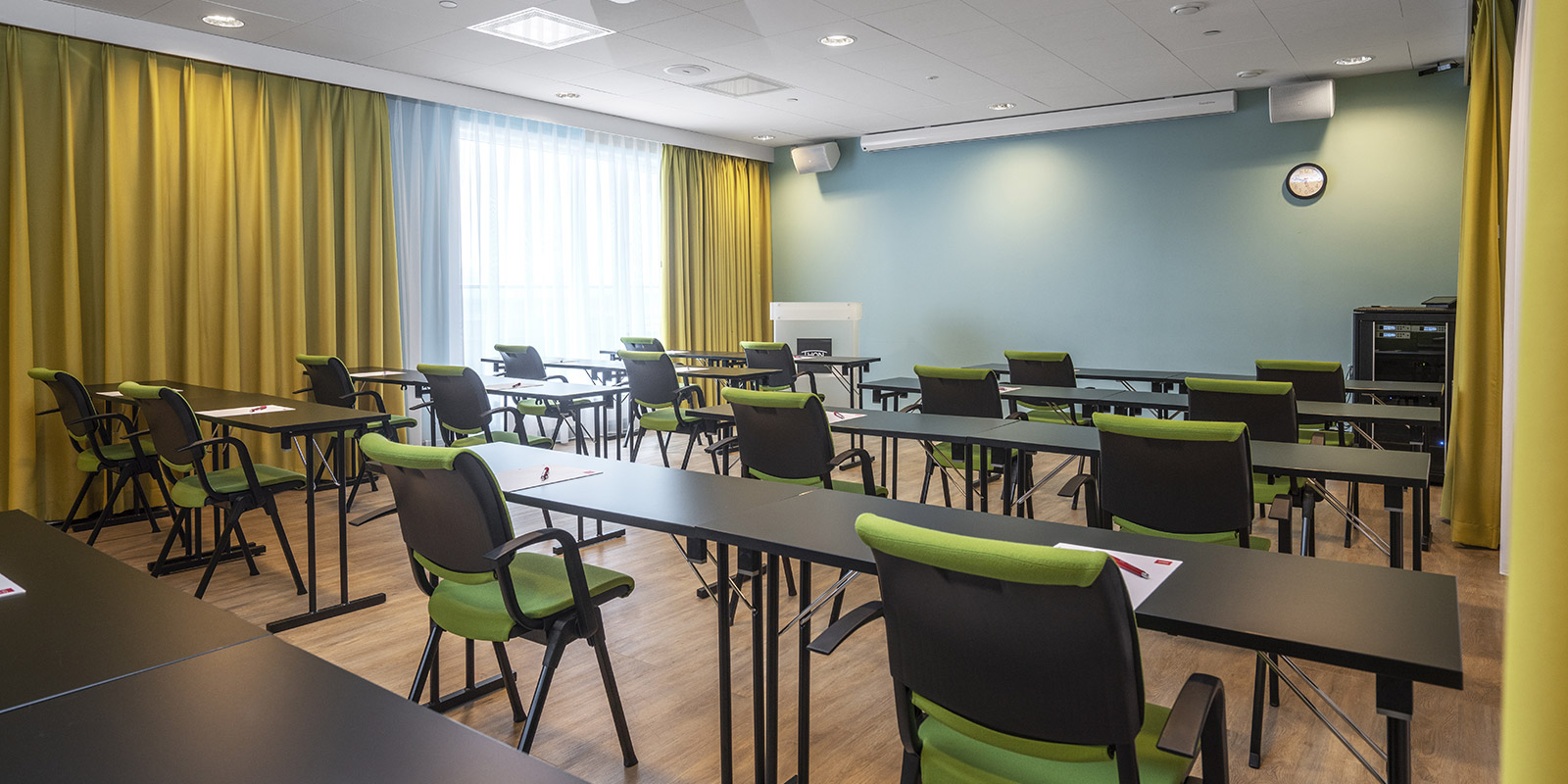 Møterommet Gapahuken i klasseromoppsett