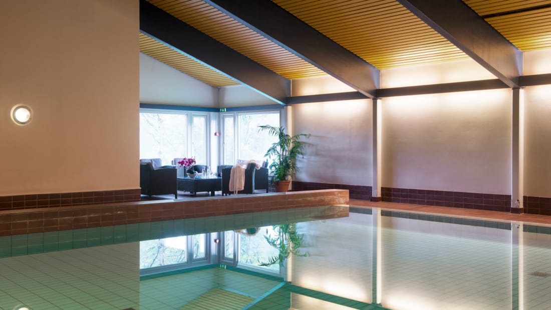 Svømmebasseng på Thon Hotel Vettre i Asker