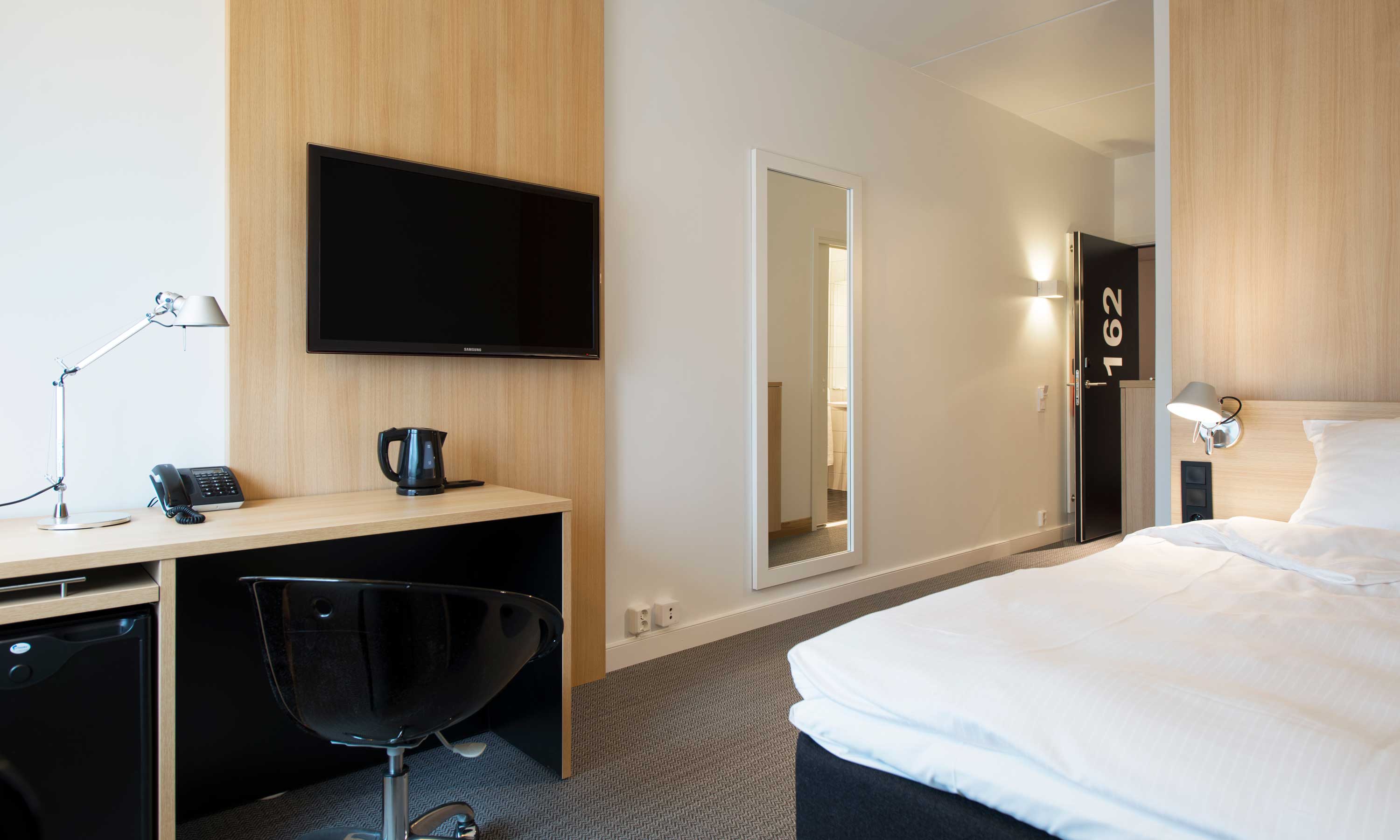 Handikaprom med dobbeltseng