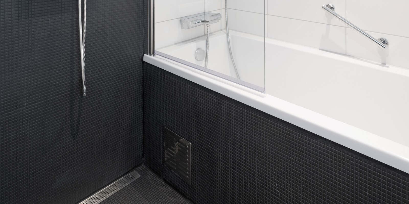 Dusj og badekar p&#xE5; Thon Hotel Bergen Airport