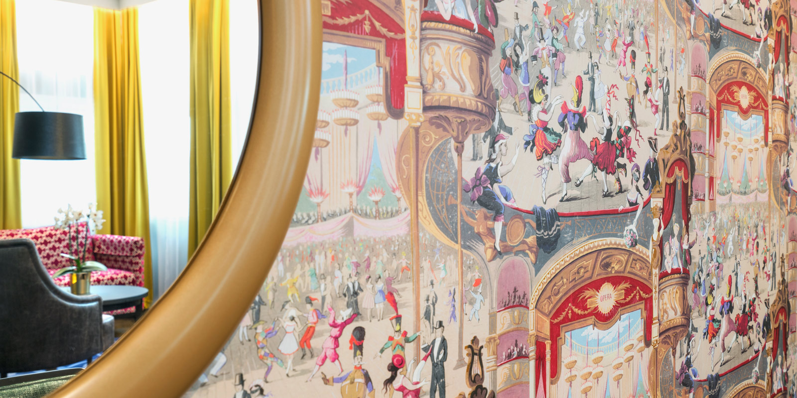 Dekortapet p&#xE5; suite Thon Hotel Bergen Airport