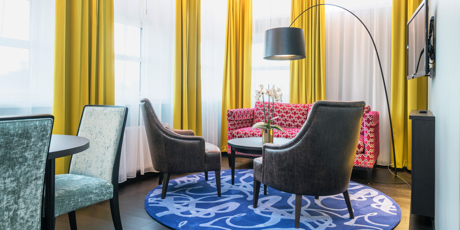 Suite med sittegruppe Bergen Airport