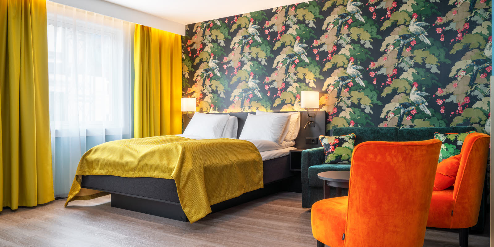 Businessrom hos Thon Hotel Bristol Bergen.