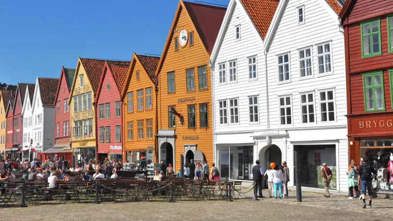 Bryggen i Bergen.