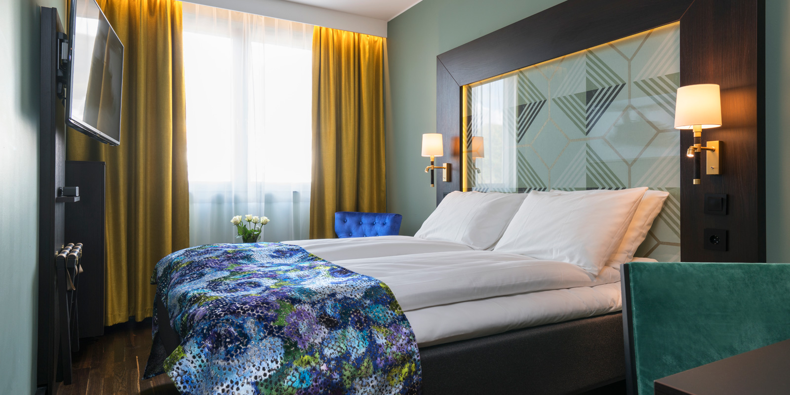 Standard dobbeltrom på nye Thon Hotel Orion