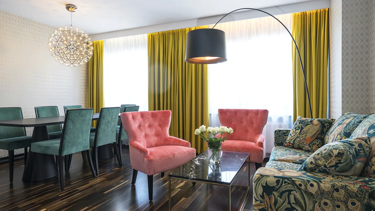 Suite med møteromsfasiliteter