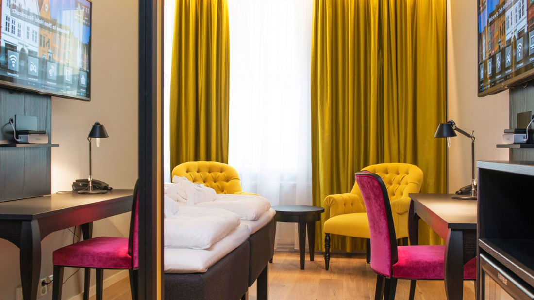 Dobbeltrom på Thon Hotel Rosenkrantz Bergen