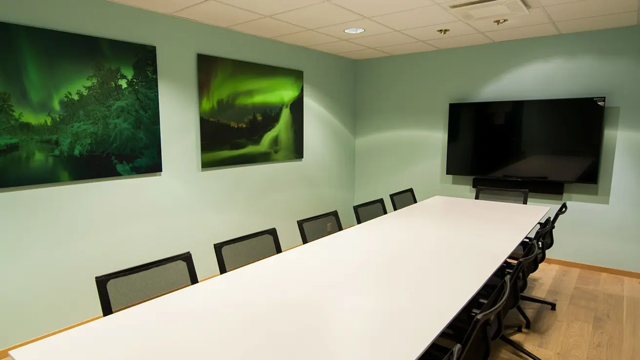 Møterom med plass til 12 personer