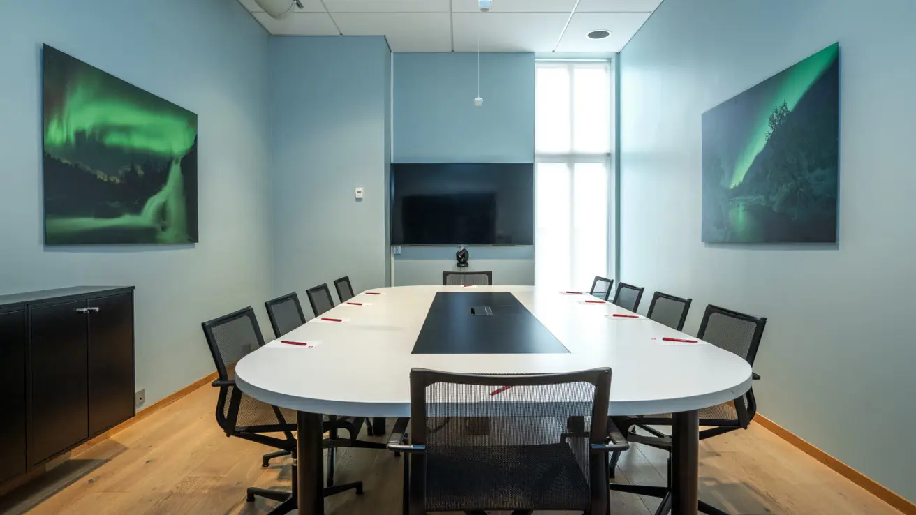 Møterom med plass til 12 personer