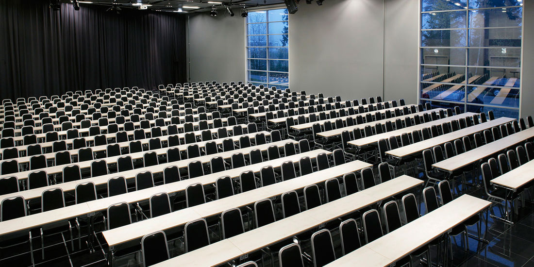Konferanselokale med plass til 450 personer