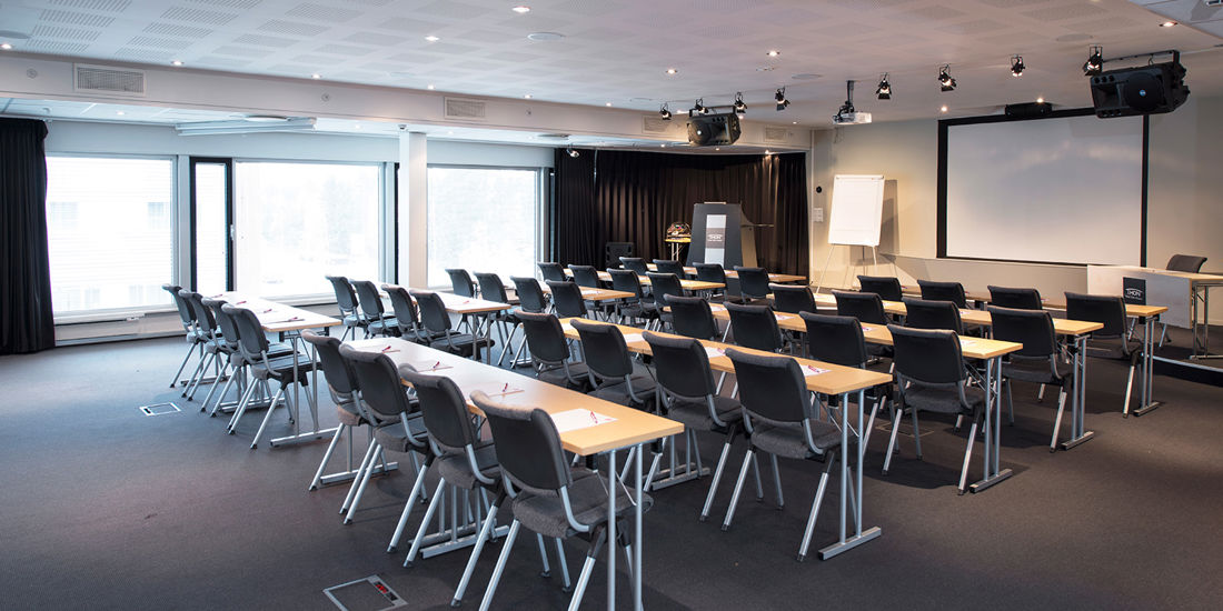 Konferanselokale med plass til 160 personer