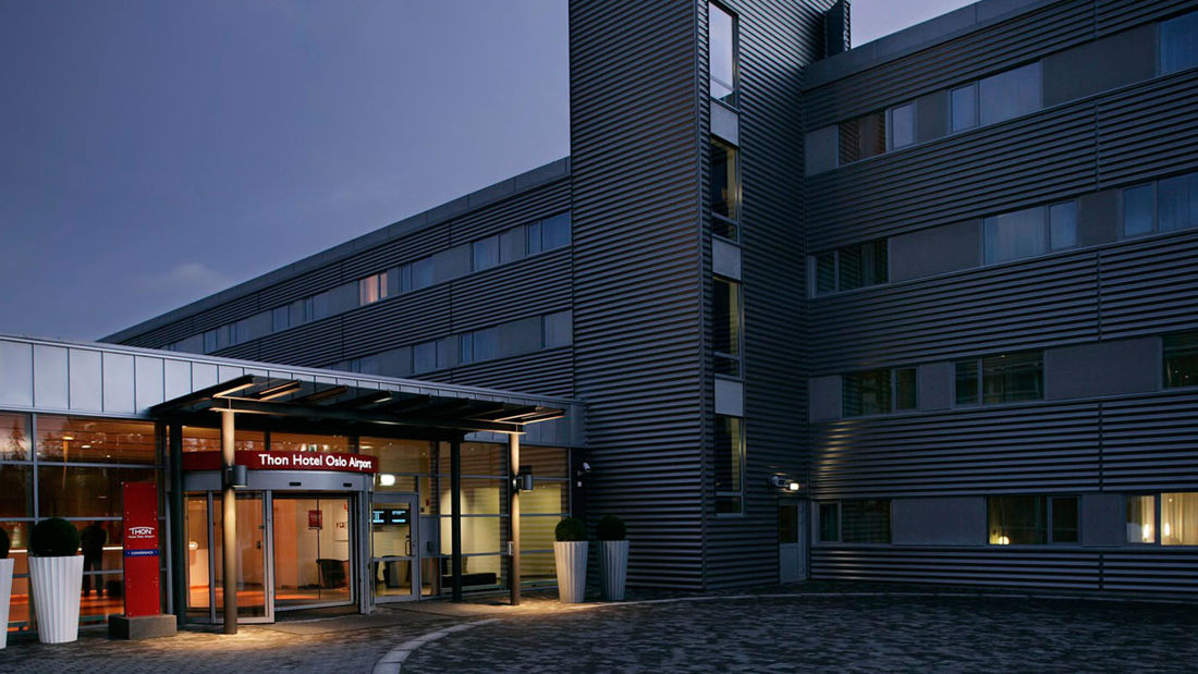 thon hotel oslo airport fasade
