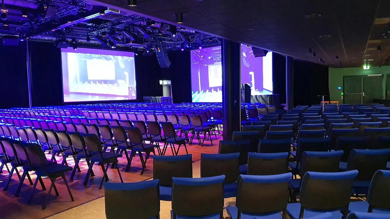 Stor konferansesal på Thon Hotel Harstad