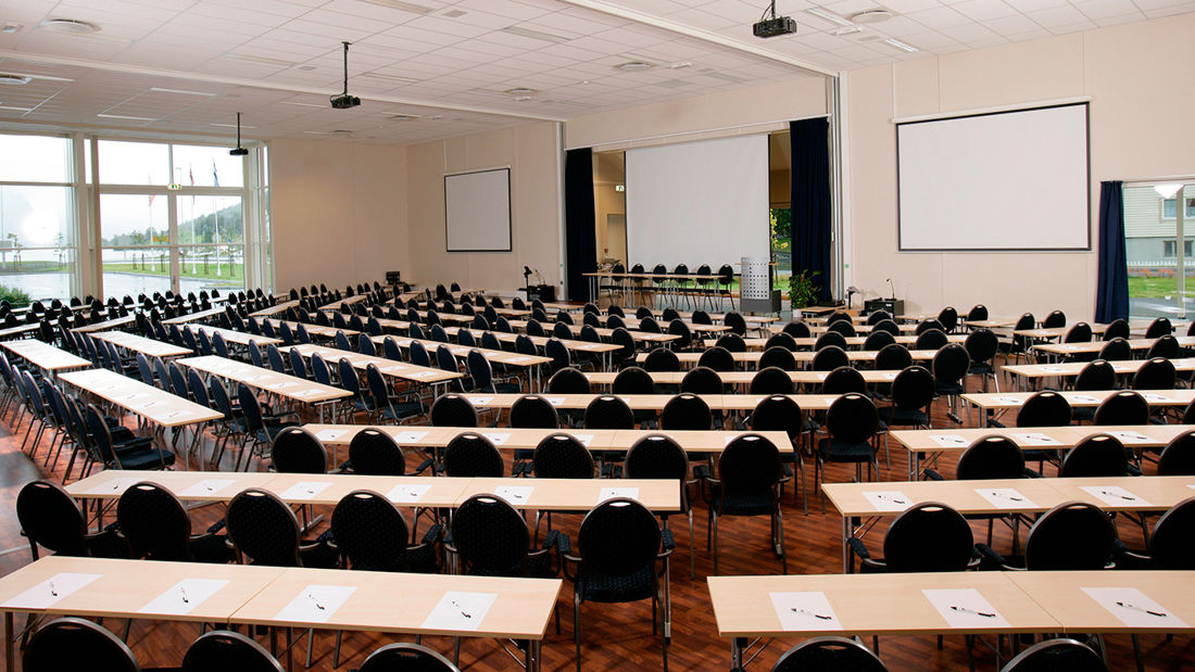Konferanselokale med plass til 360 personer
