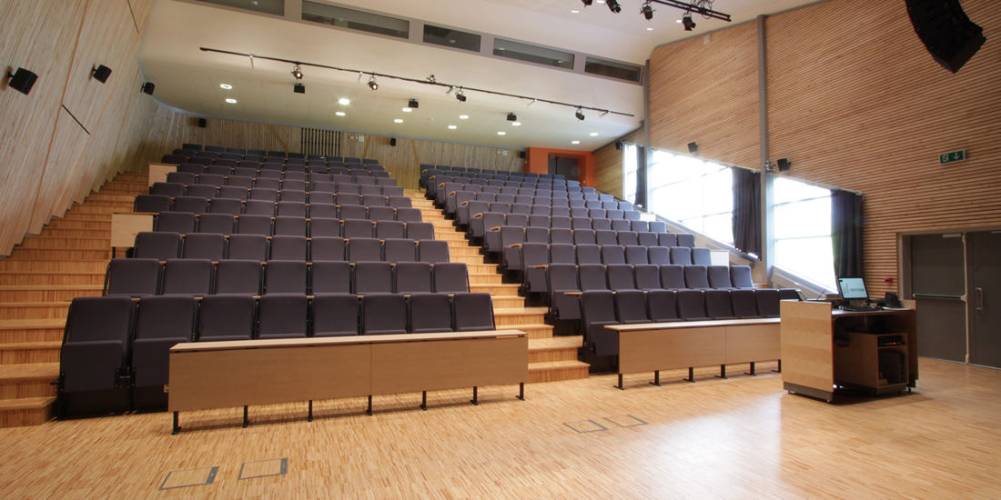 Konferanselokale med plass til 208 personer
