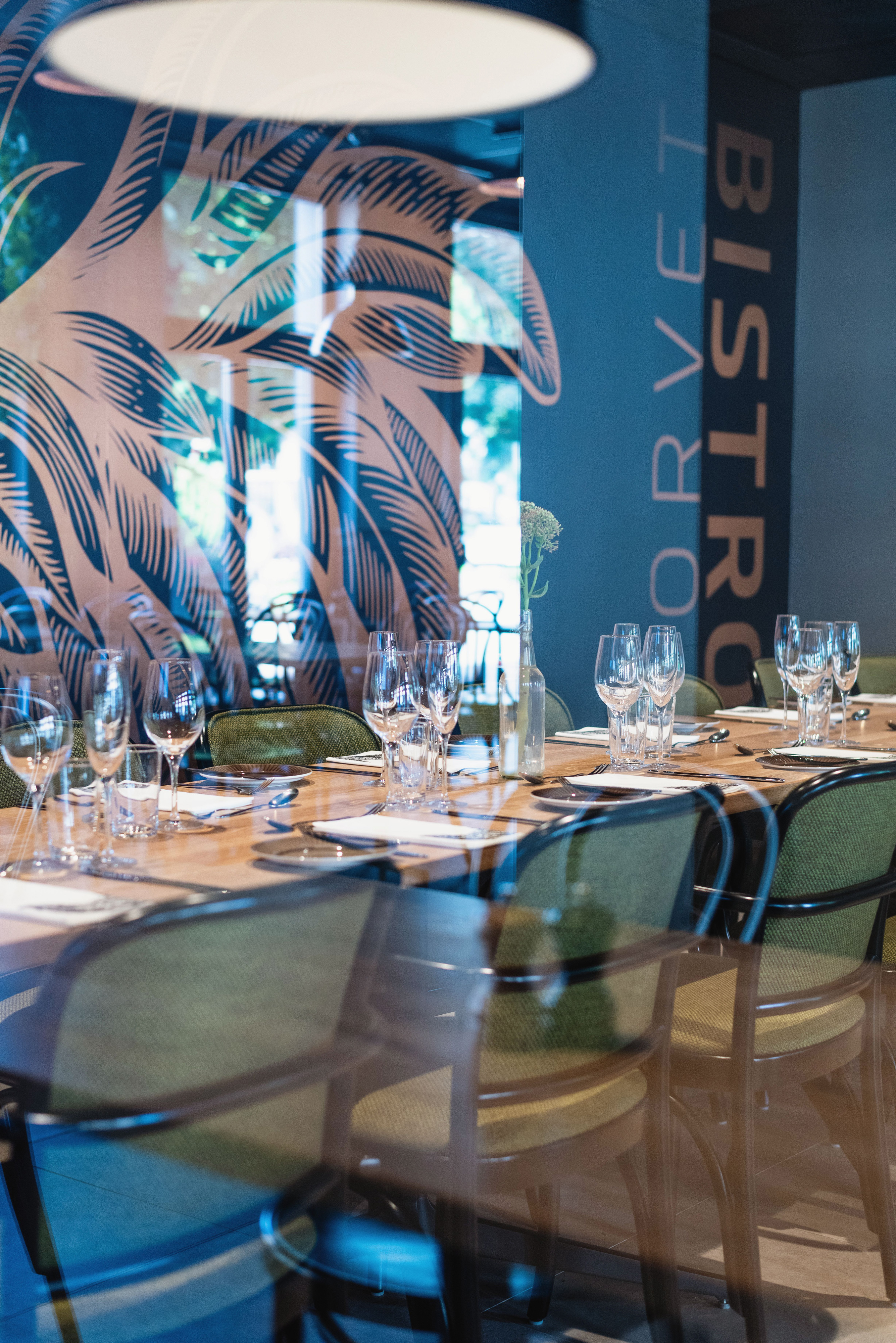 Møterom Hanen med selskapsoppsett