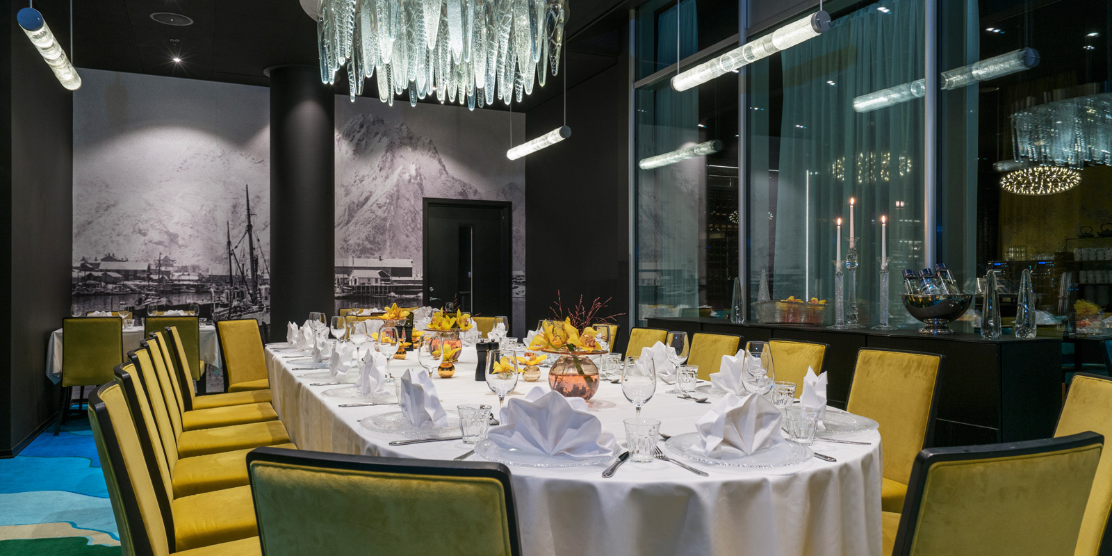 interiør i restaurant - chambre separee