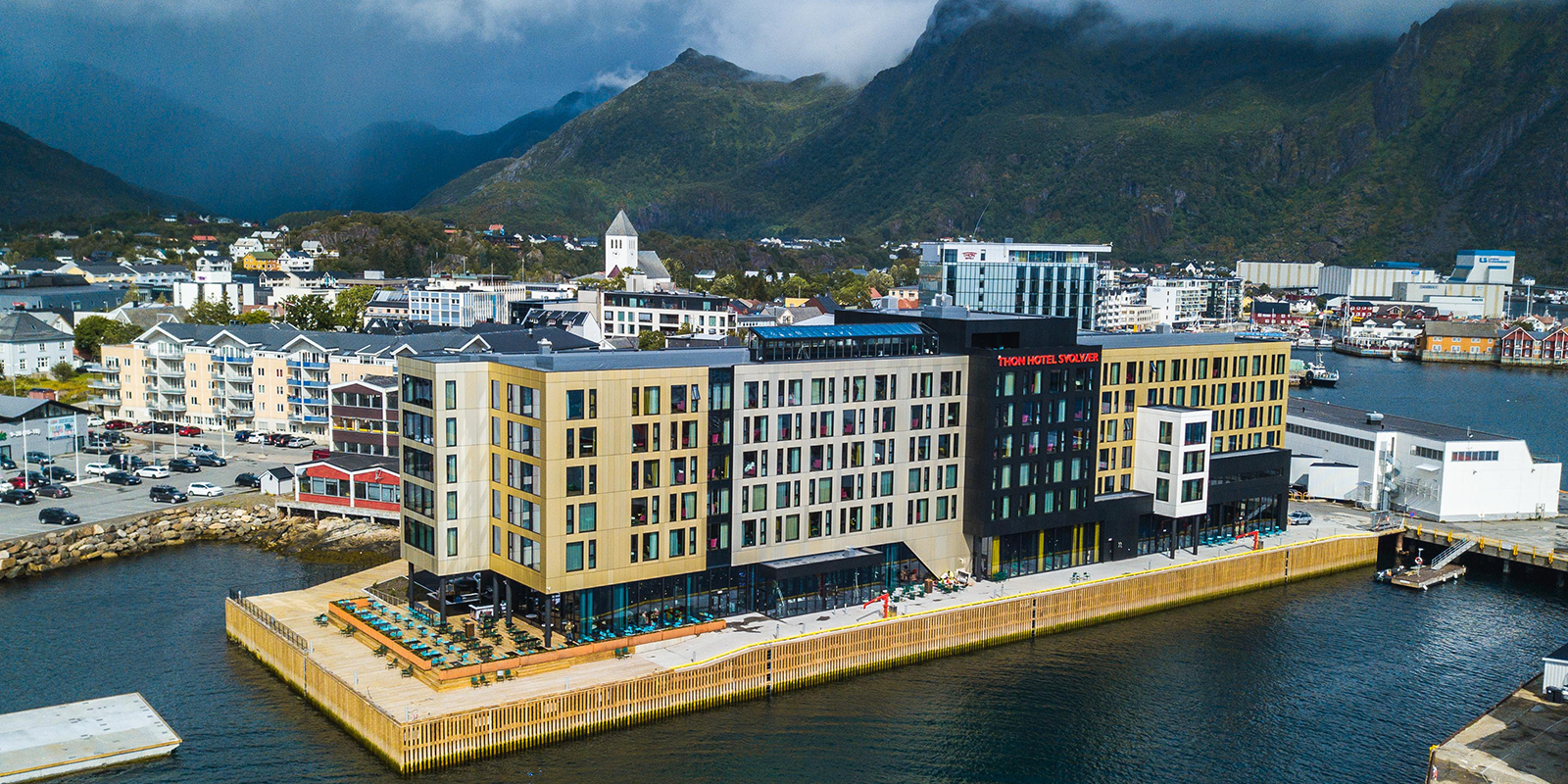 3D bilde av Thon Hotel Svolvær