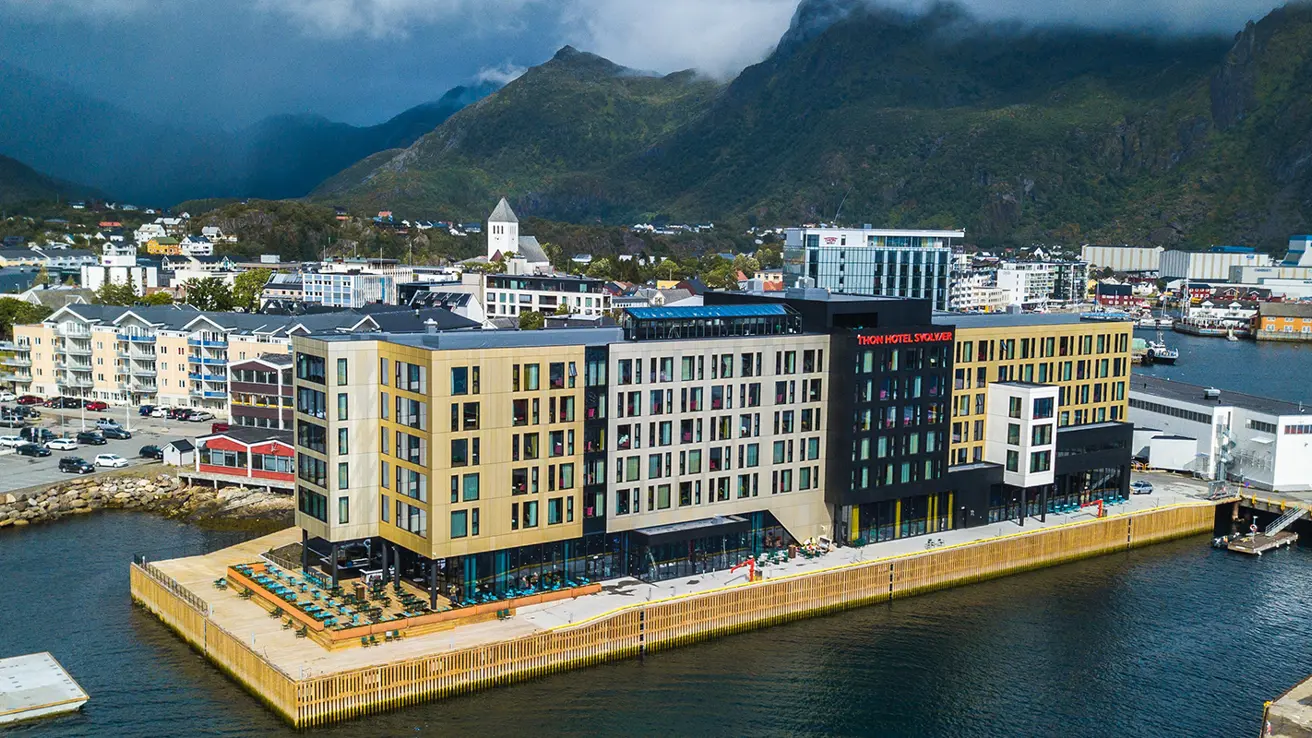 3D bilde av Thon Hotel Svolvær