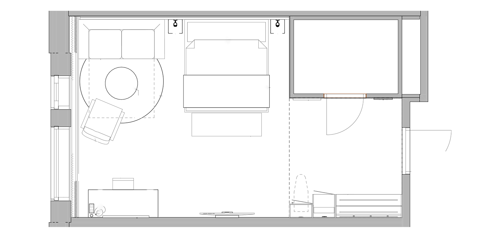 Plantegning over business room p&#xE5; Thon Hotel Svolv&#xE6;r