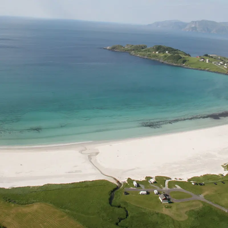 Refvikstranda på Måløy.