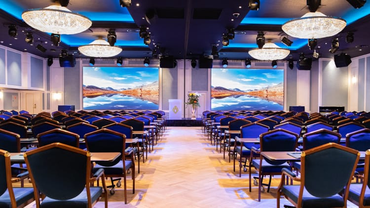 Vår største konferansesal på Hotel Bristol i Oslo sentrum