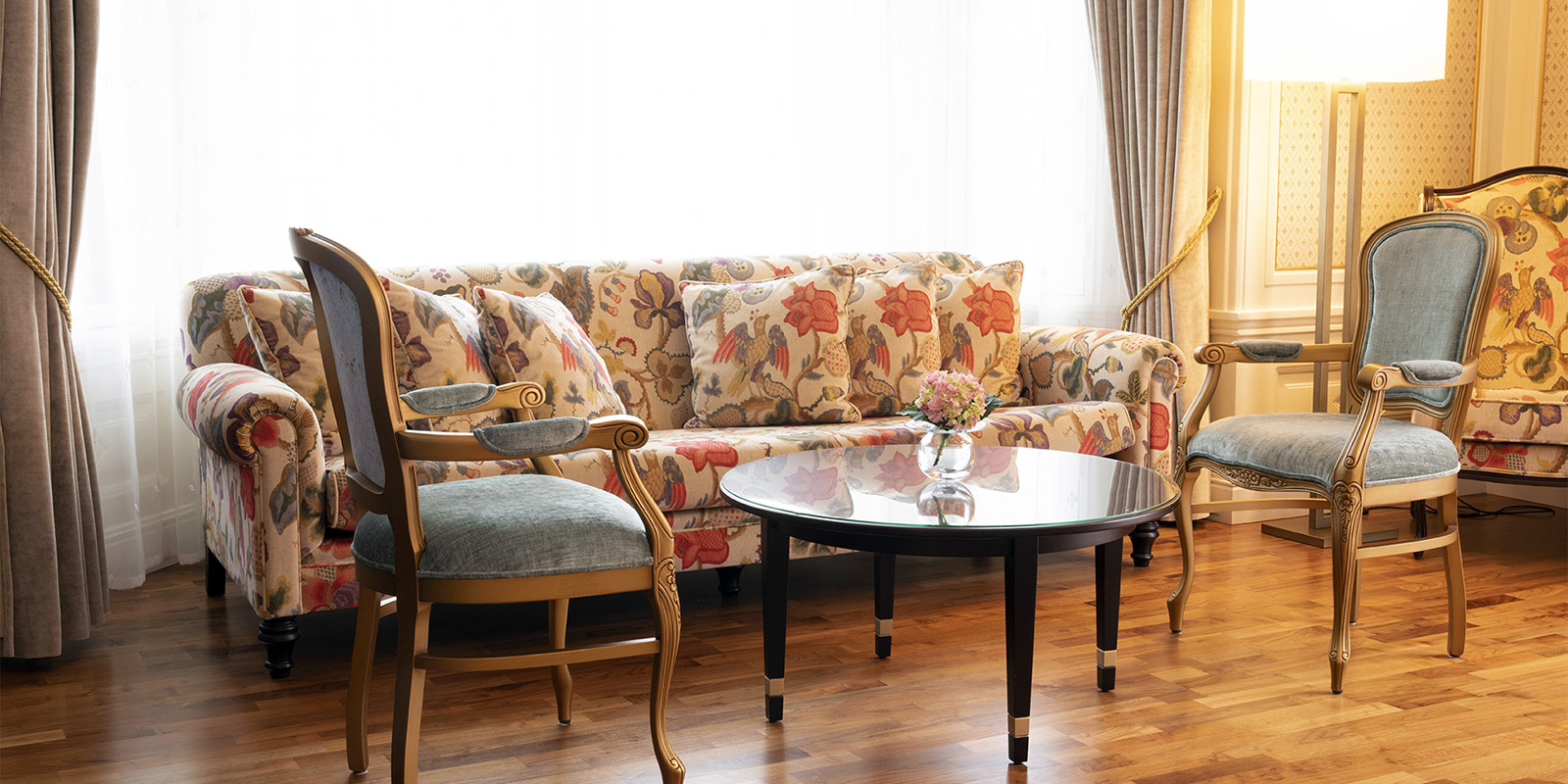 Stue på suite Bristol