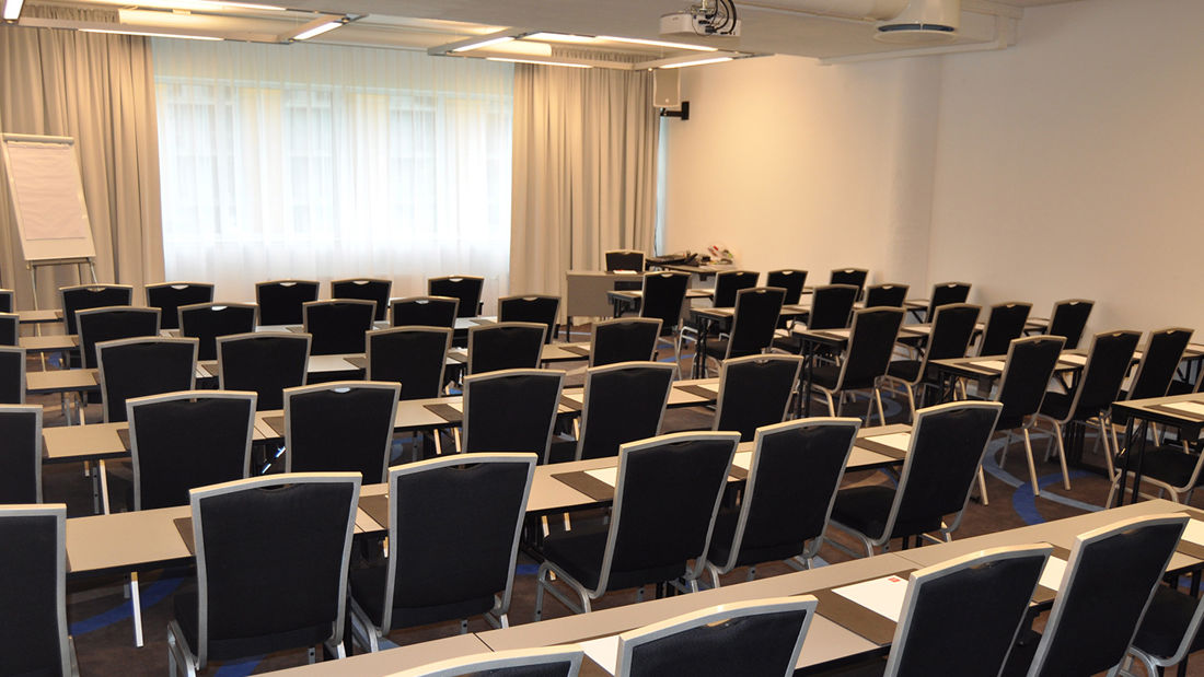 Konferanselokale med plass til 110 personer