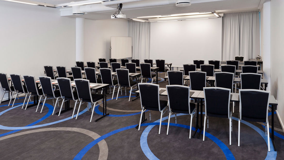 Konferanselokale med plass til 80 personer
