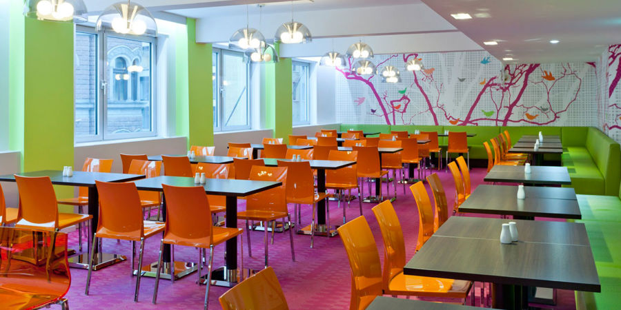 Frokostsalen på Thon Hotel Munch i Oslo sentrum