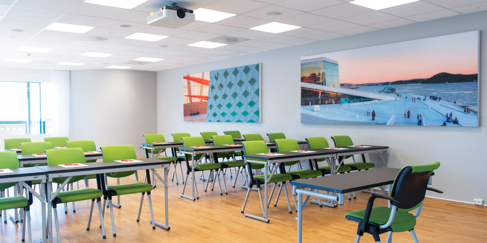 Konferansesal Carmen klasseoppsett