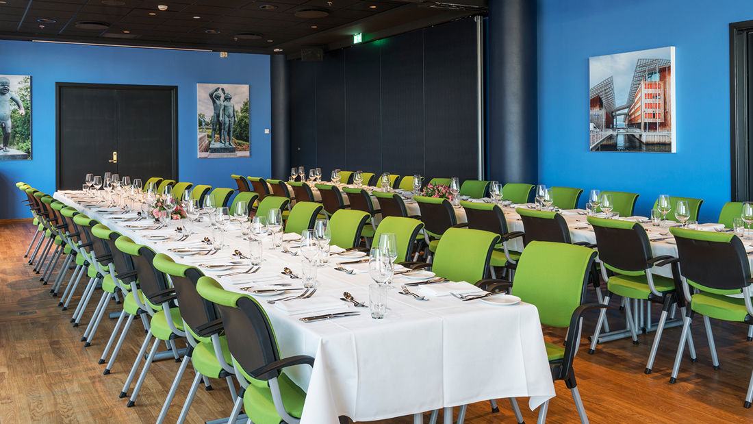 Konferanselokale med plass til 40 personer