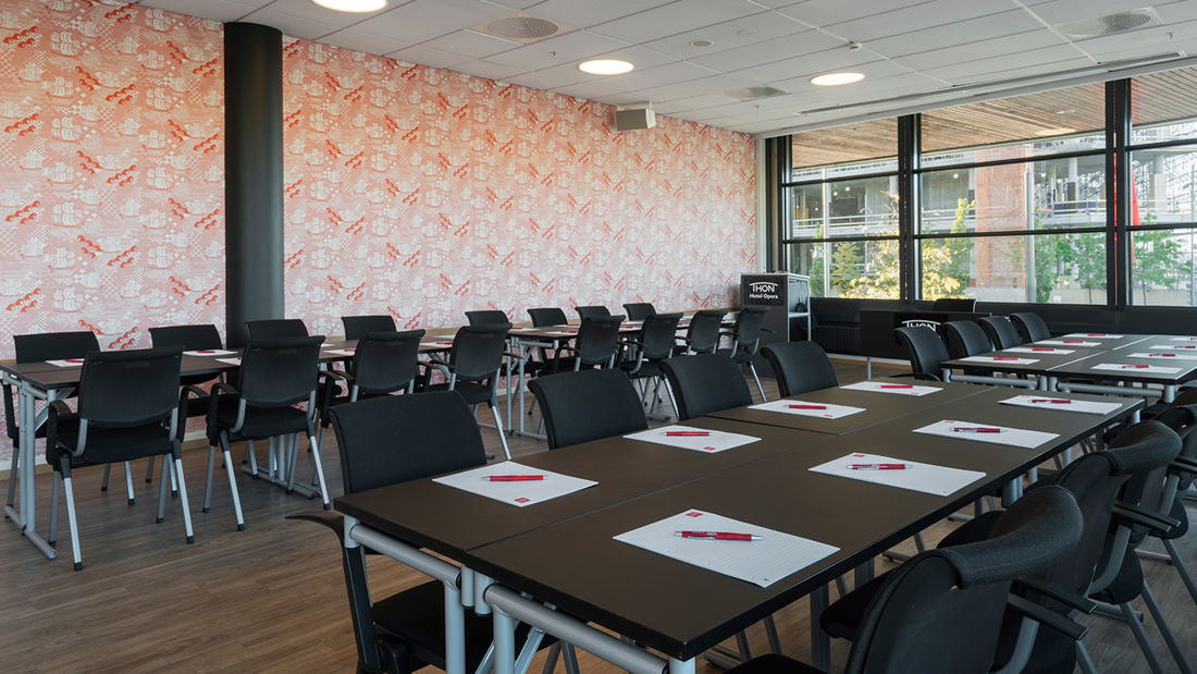 Konferanselokale med plass til 70 personer