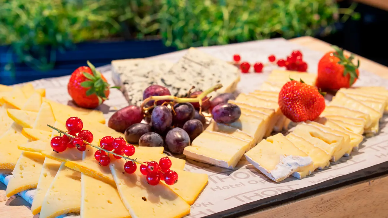 Ostetallerken til frokost