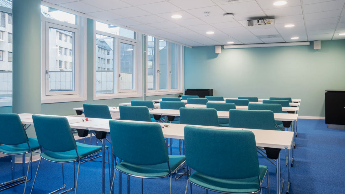 Konferanselokale med plass til 10 personer