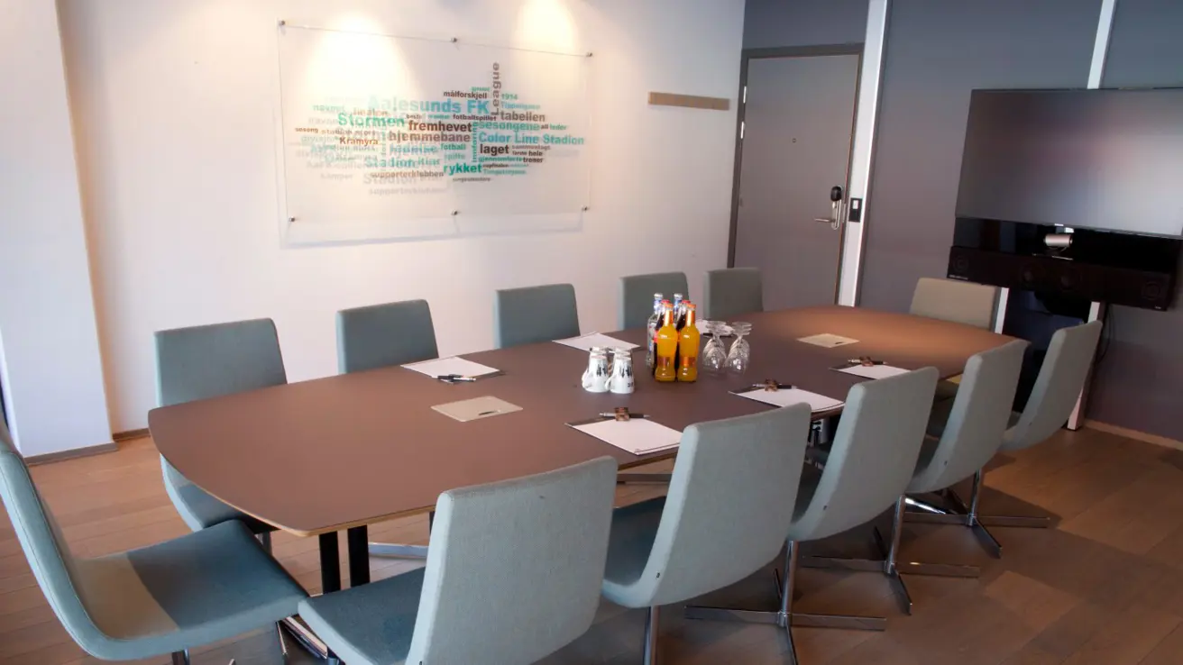 Møterom med plass til 12 personer