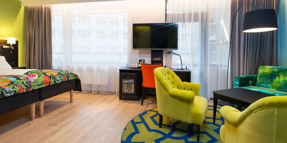 Superior rom på Thon Hotel Vika Atrium i Oslo