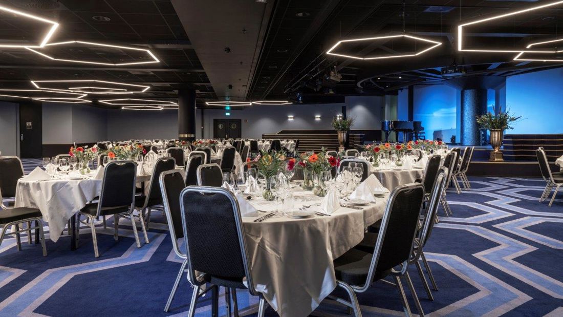 Konferanselokale med plass til 349 personer