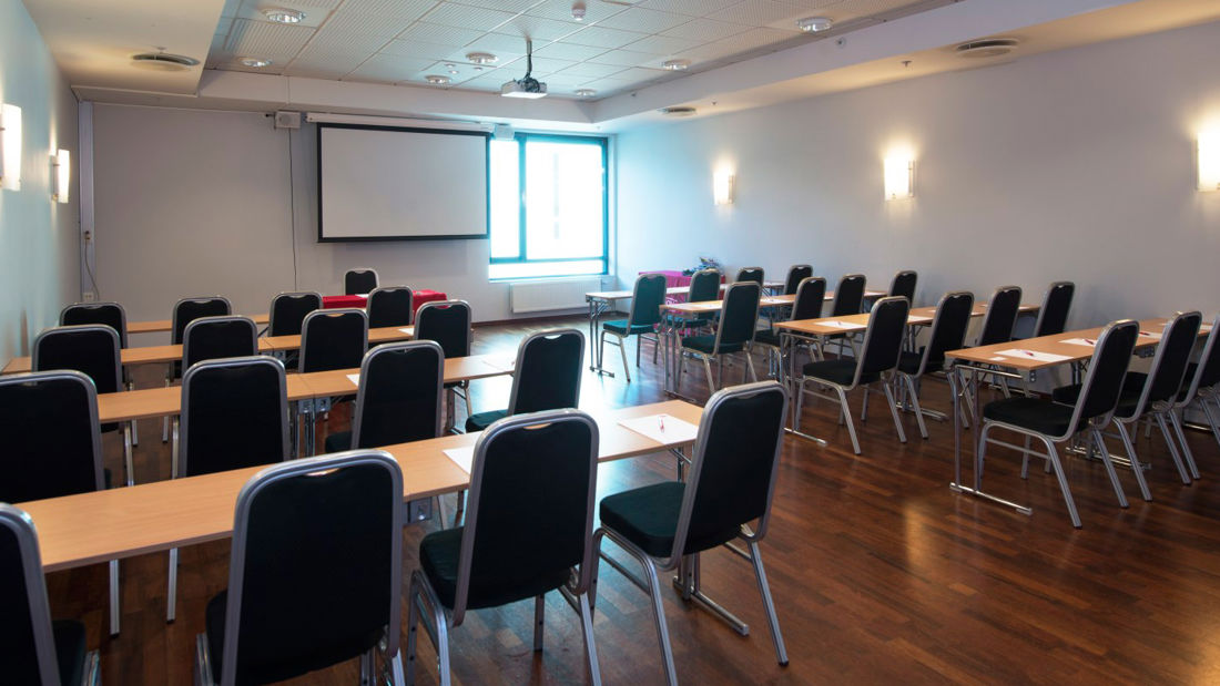 Konferanselokale med plass til 50 personer