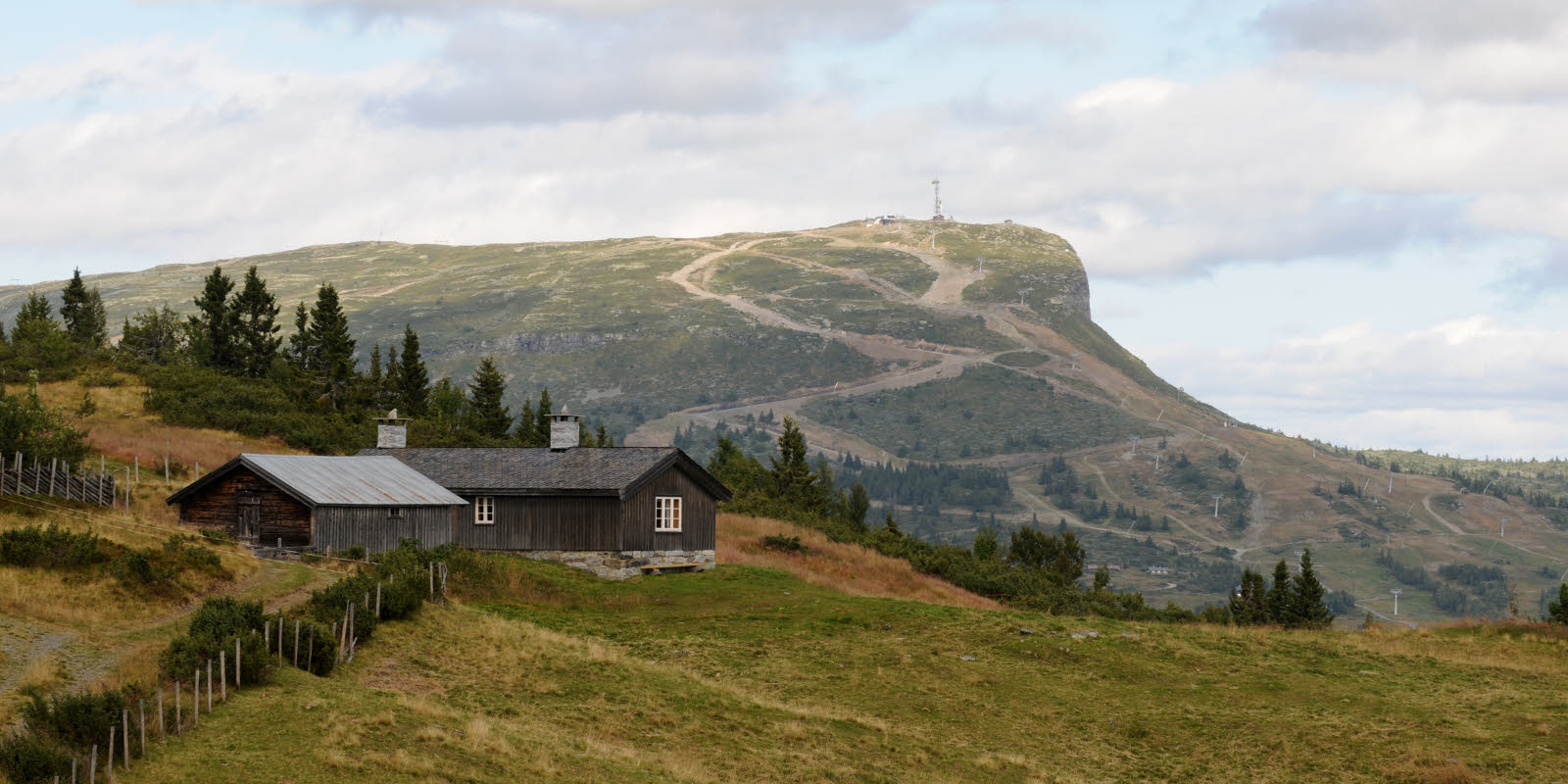 utsikt skeikampen om sommeren