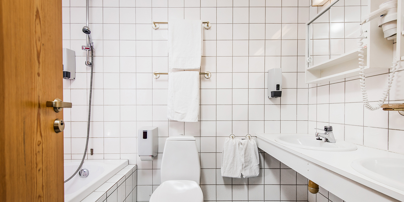 Bad i familieleilighet p&#xE5; Thon Hotel Skeikampen