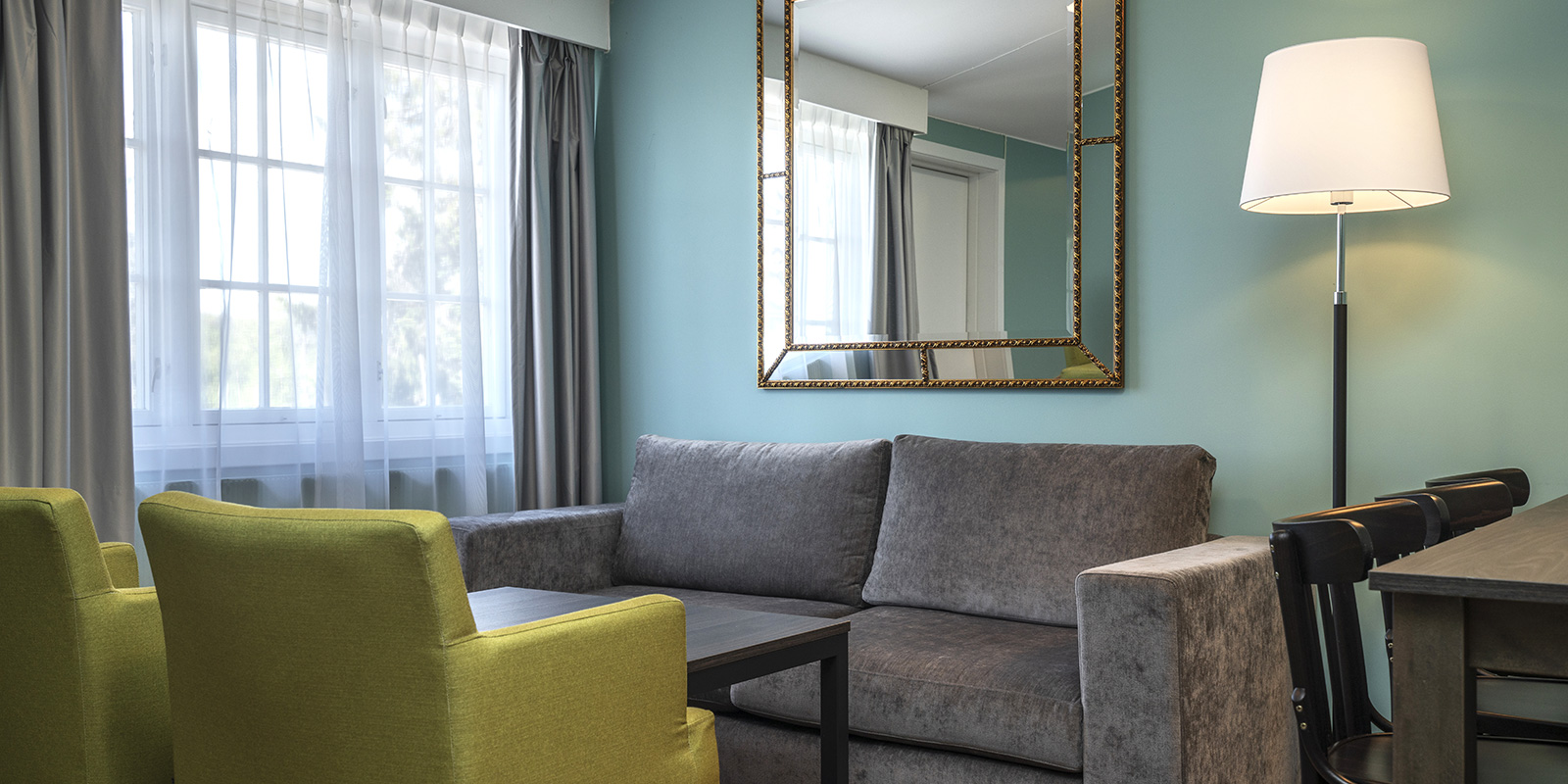 Stue i familieleilighet p&#xE5; Thon Hotel Skeikampen