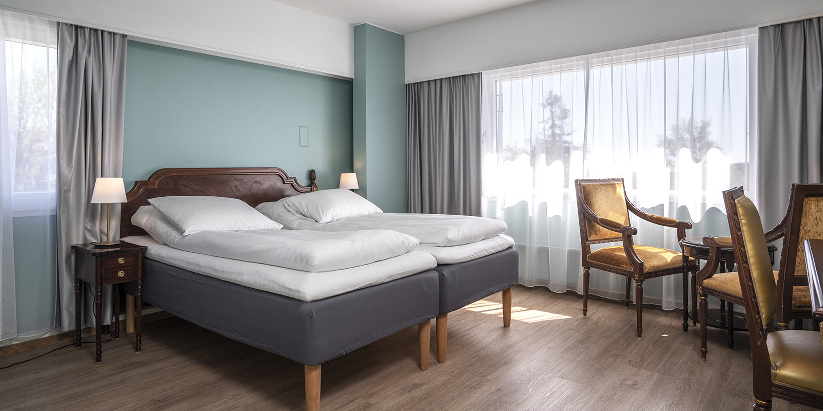 Dobbeltseng p&#xE5; standard dobbeltrom p&#xE5; thon hotel skeikampen