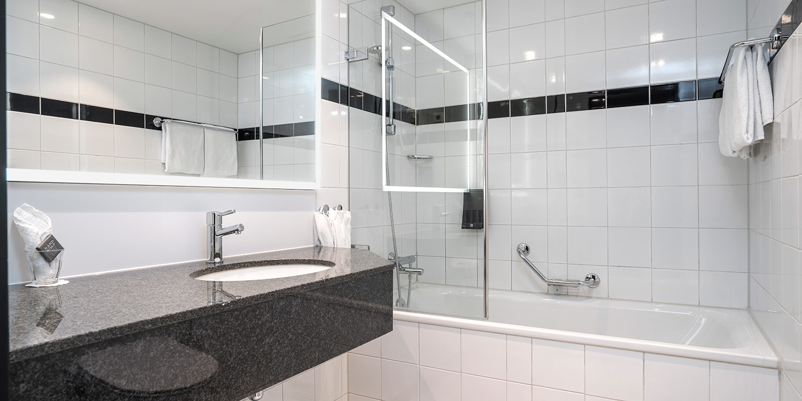 Thon Hotel Ski bad i standard dobbeltrom